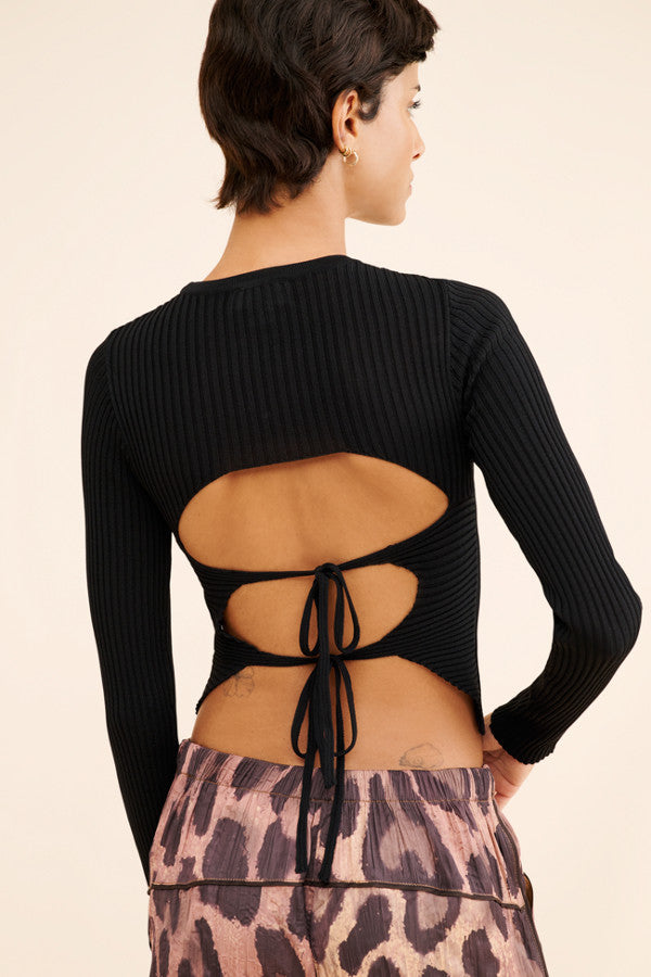 Find Me Now - Audrey Sweater - Black -