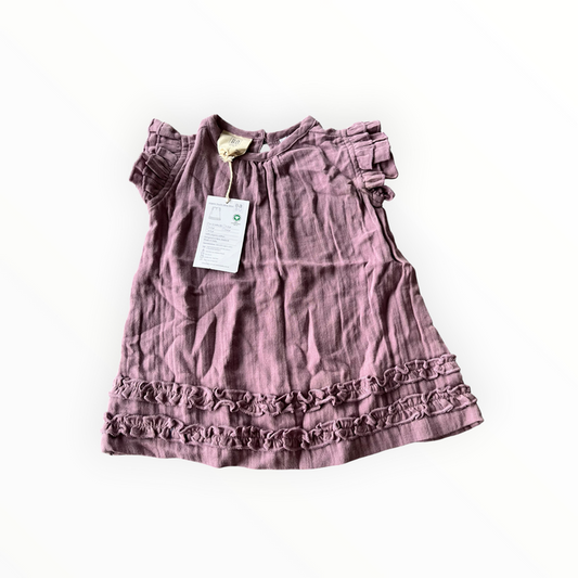 Baby muslin dress 6-12M
