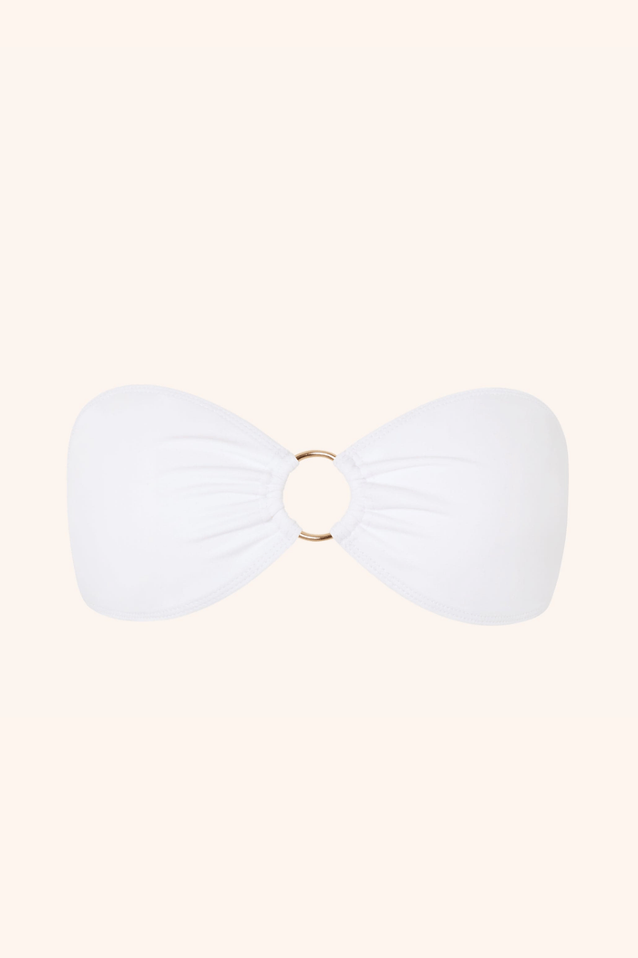 So Chic XS / White Bandeau White
