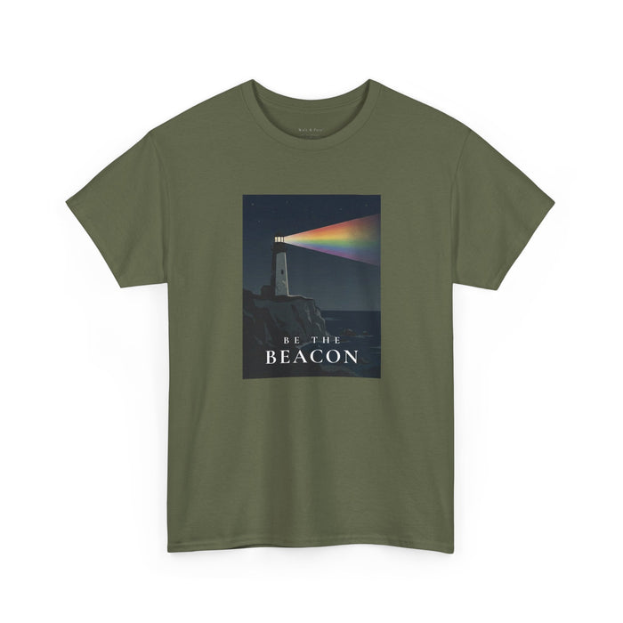 Be the Beacon Graphic T-Shirt | LGBTQ Pride Visibility & Equality Tee