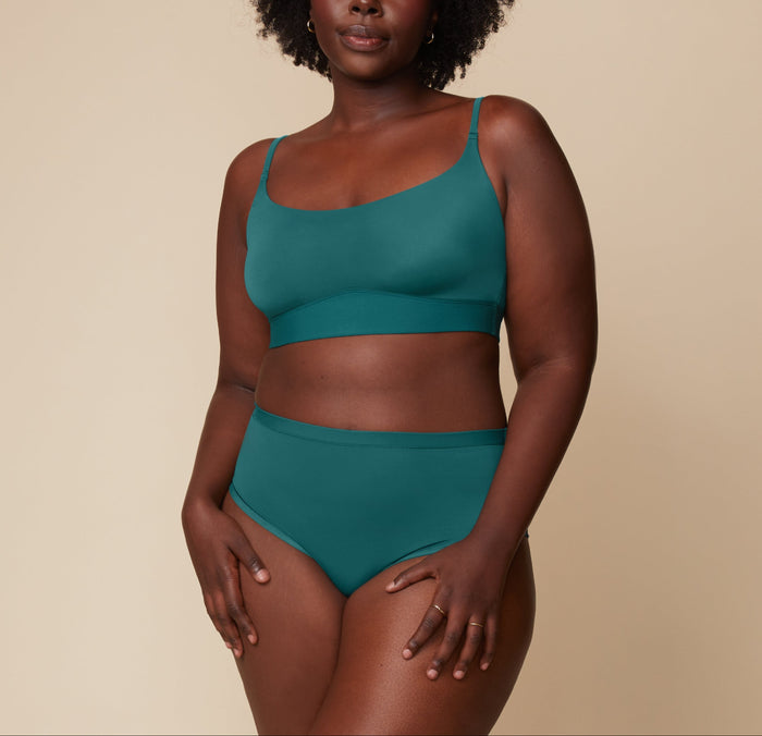 Harper Wilde - Bliss Scoop Bralette - Everglade -