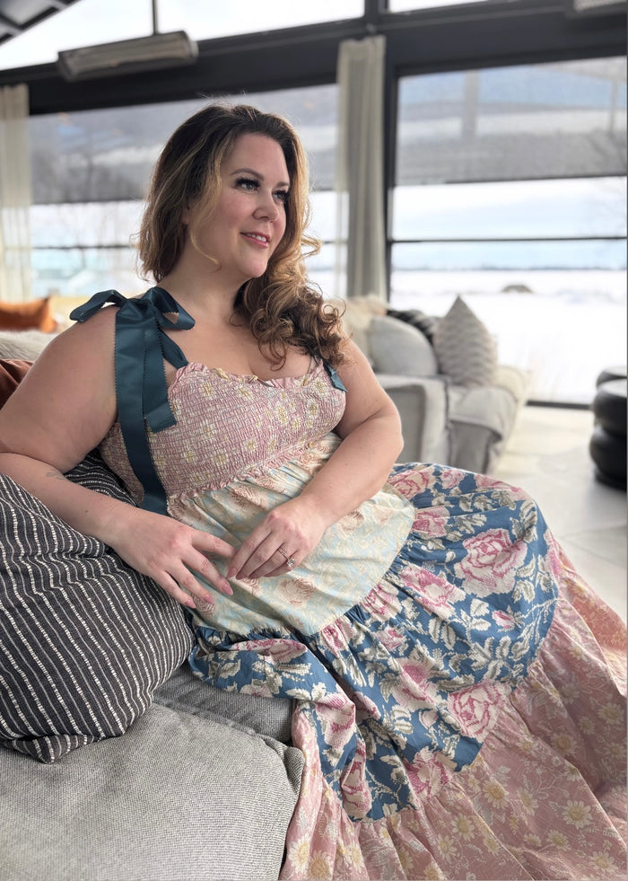 Bluebell Maxi in Antique Combo