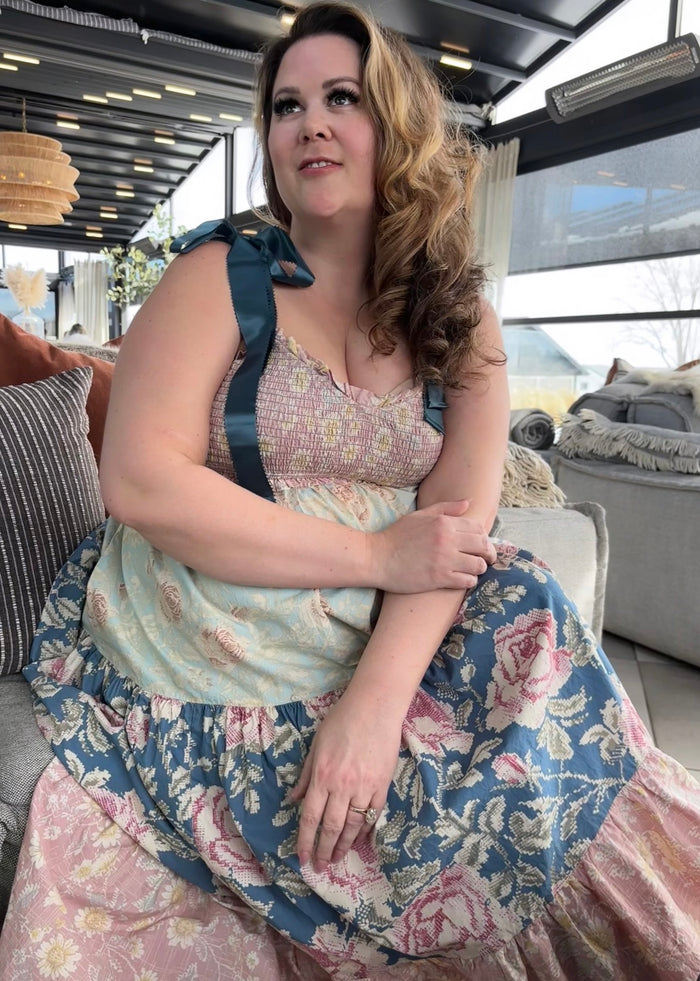 Bluebell Maxi in Antique Combo