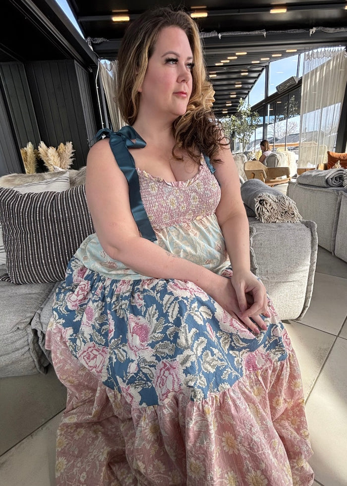 Bluebell Maxi in Antique Combo