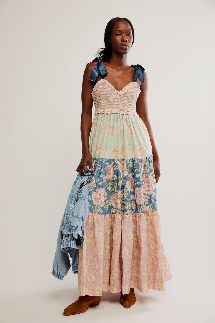 Bluebell Maxi in Antique Combo