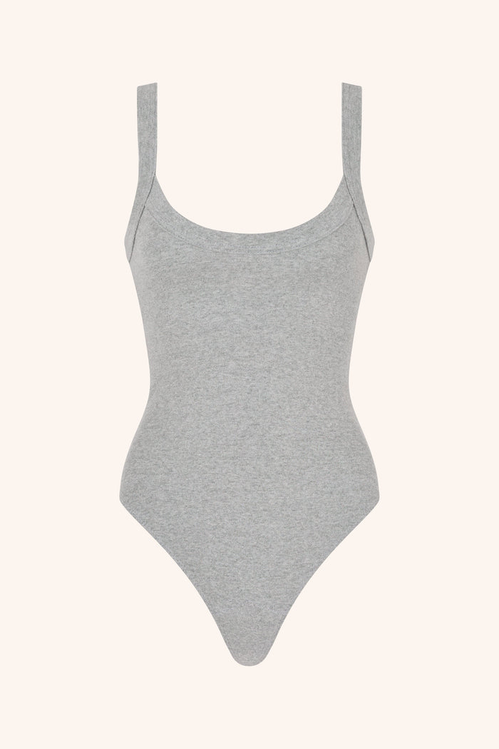 Les Girls XS / Grey Bodysuit Grey