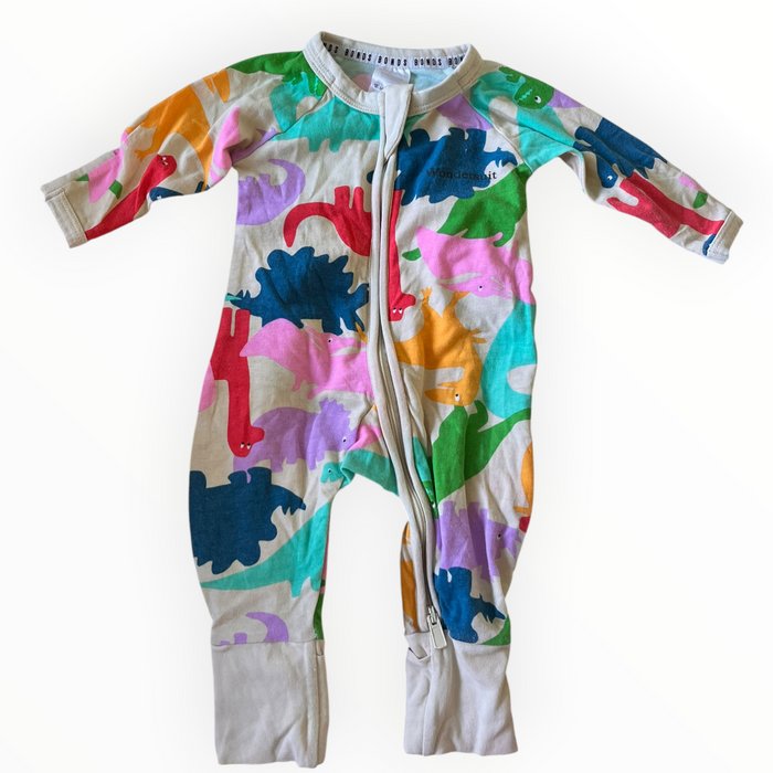 Bonds wondersuit dinosaurs size newborn