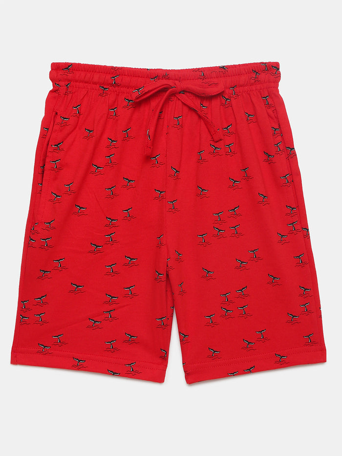 Boys Printed Cotton shorts