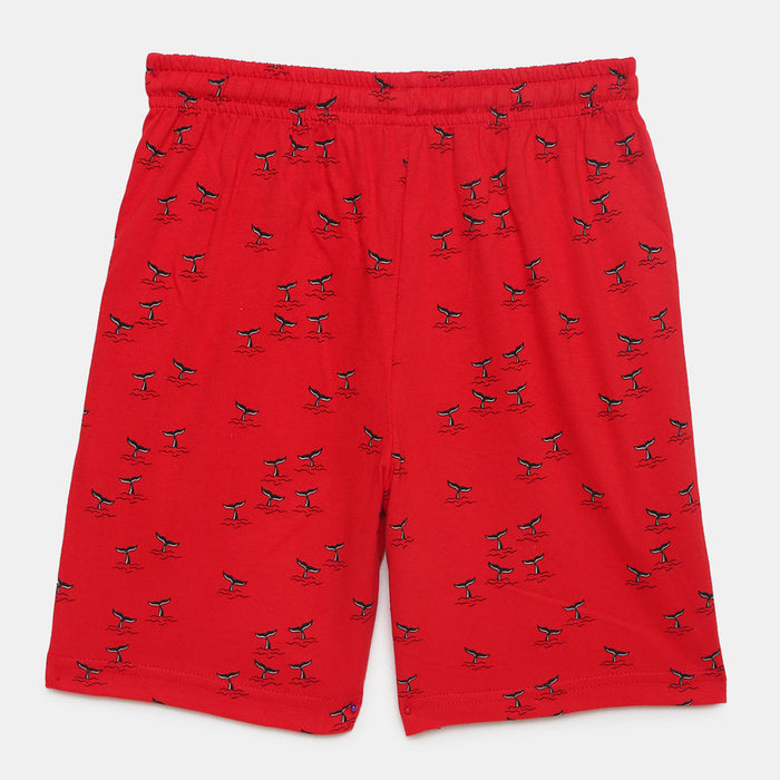Boys Printed Cotton shorts