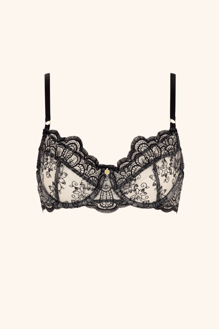 Amore XS / Black Bra Black