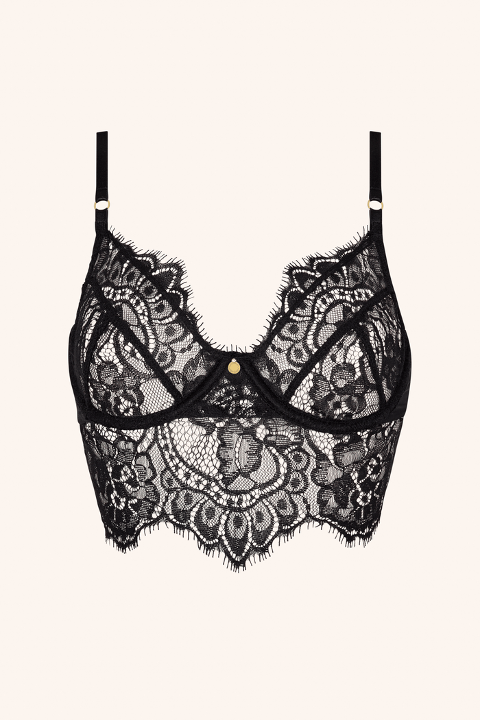 Be Mine XS / Black Bra Black