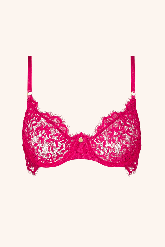 Dainty XS / Fuchsia Bra Fuchsia