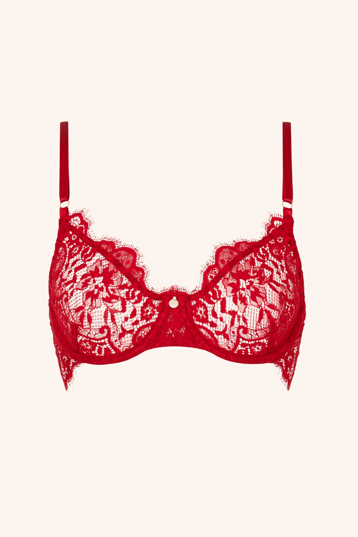 Dainty XS / Red Bra Red