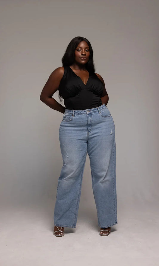 Briana Satin Corset Top