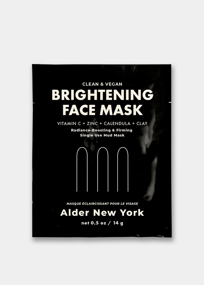 Alder New York - Brightening Face Mask - Single Use -