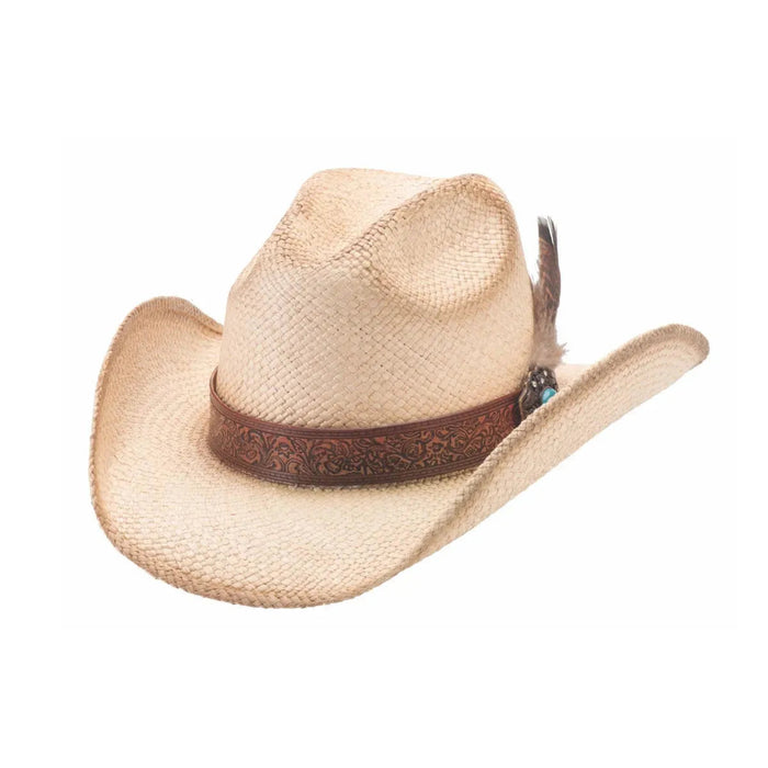 Bullhide Moonshine - Genuine Panama Straw Cowboy Hat - Hatcountry