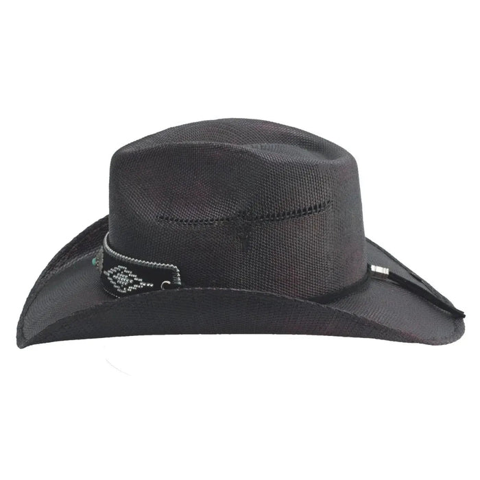 Bullhide Tell Me Why - Bangora Straw Cowboy Hat - Hatcountry