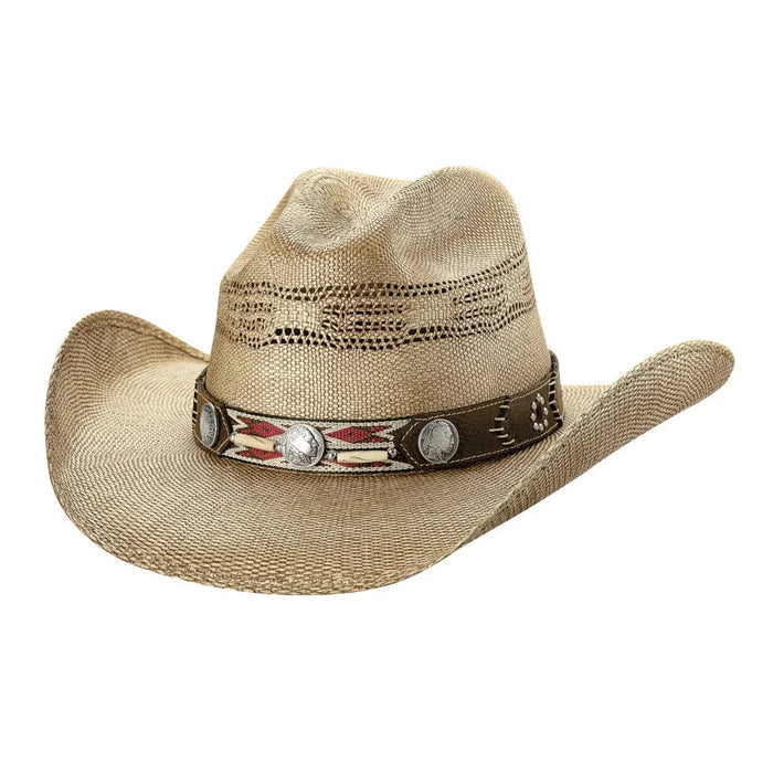 Bullhide Trailblazer - Bangora Straw Cowboy Hat - Hatcountry