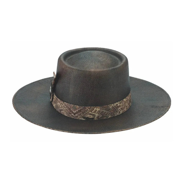Bullhide Unusual - Bangora Straw Gambler Hat - Hatcountry