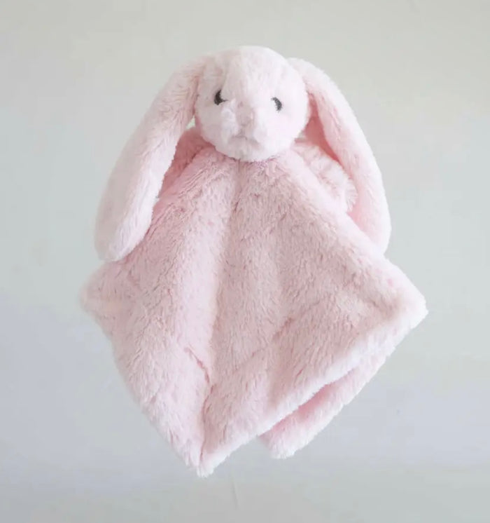 Caden Lane Cuddle Plush Friends Lovey - Pink Honey Bunny