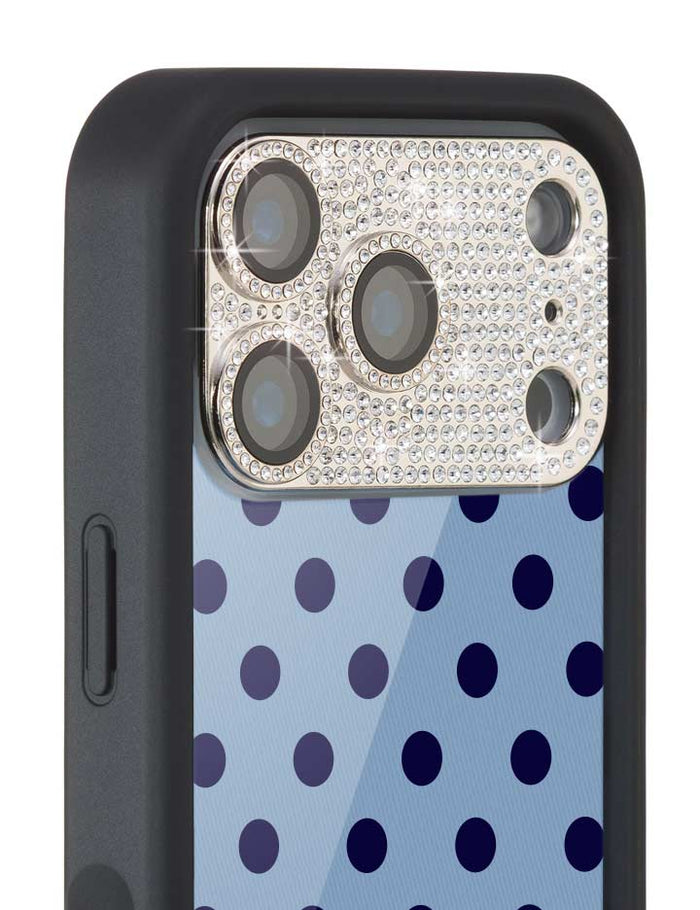 Wildflower Camera Bling Cover 17 Pro Silver Cute