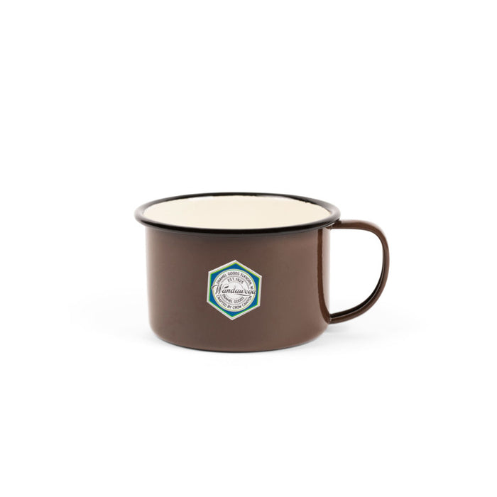 Crow Canyon Home - Camp Wandawega x CCH Soup Mug - Brown & Cream -