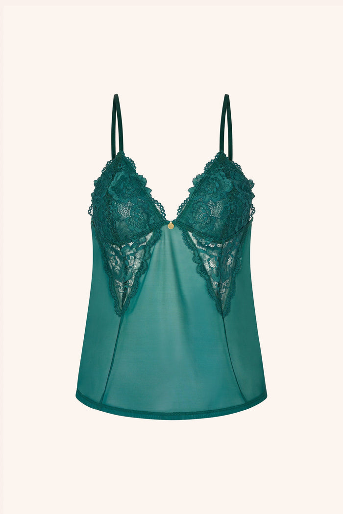Blush XS / Emerald Caraco White