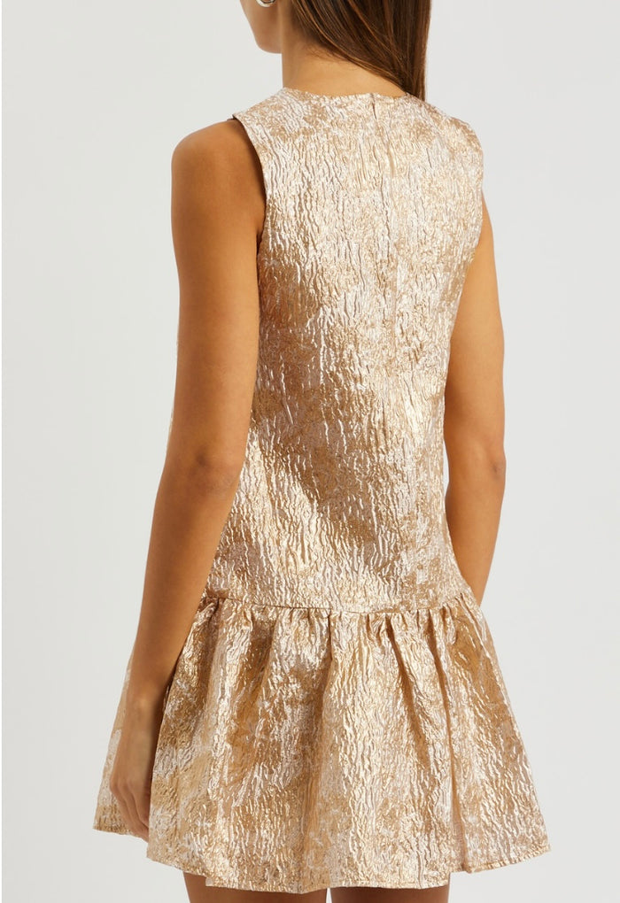 Cassandra Pinafore Mini Dress