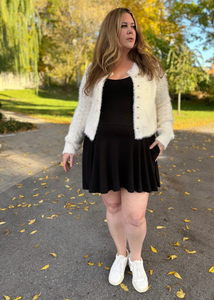 Celeste Cardigan in Ivory