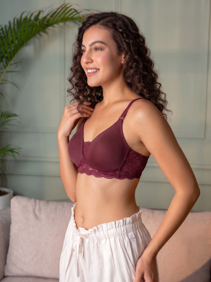 Chelvet Non-Wired Lightly Padded Everyday Bra