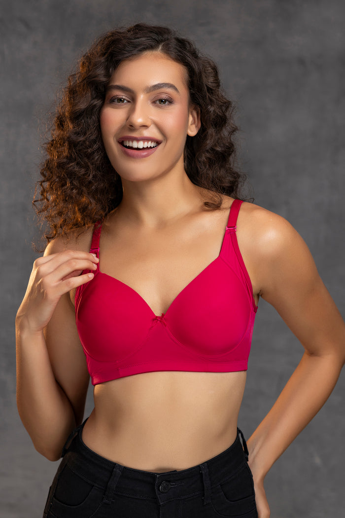 Chelvet Push-Up Non wired Medium Coverage Bra
