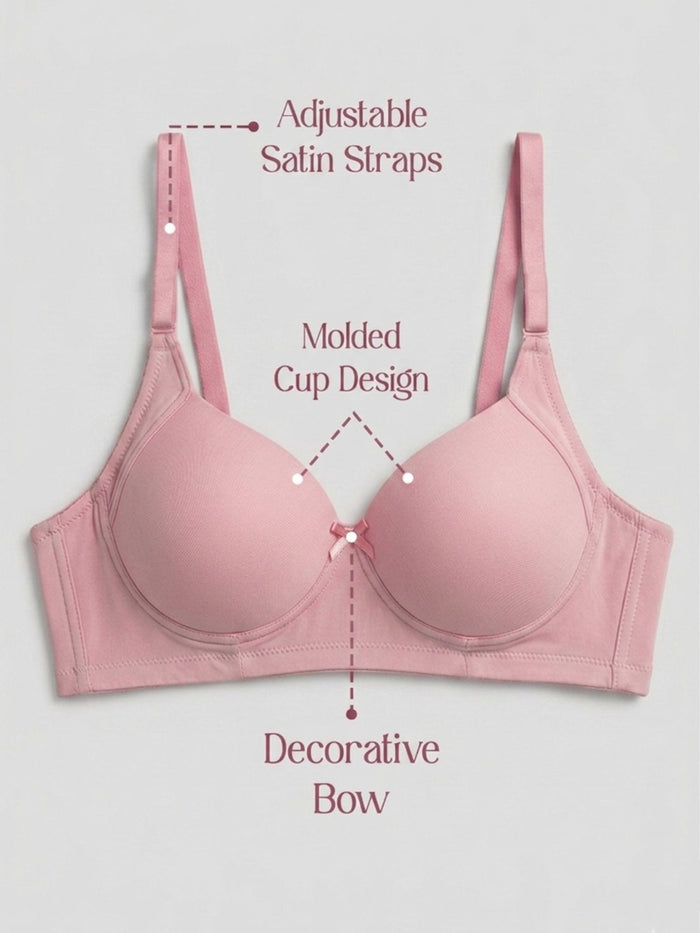 Chelvet Push-Up Non wired Medium Coverage Bra