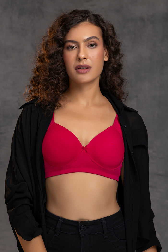 Chelvet Push-Up Non wired Medium Coverage Bra