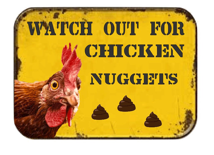 chicken coop sign backyard chickens beware of rooster rustic farm sign
