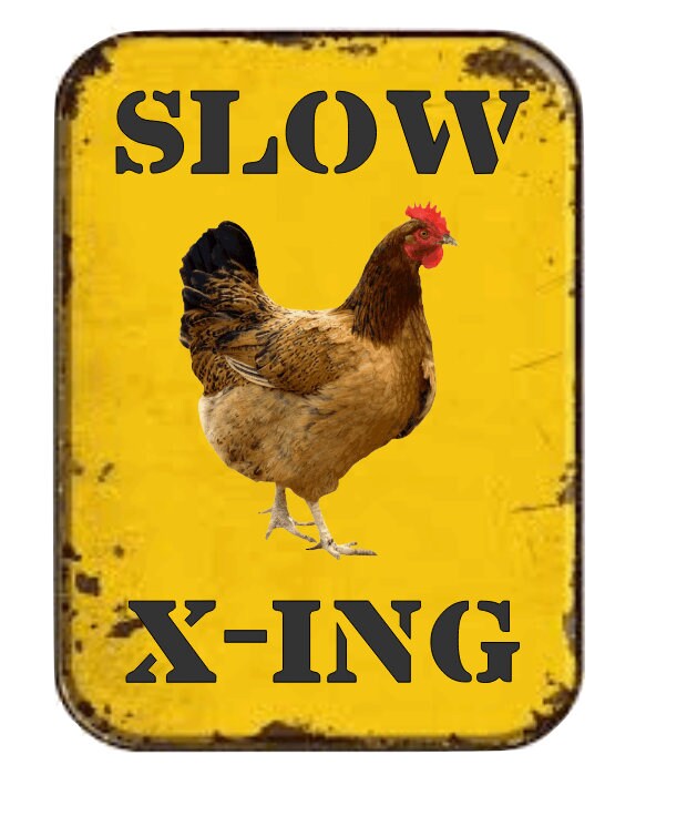 chicken coop sign backyard chickens beware of rooster rustic farm sign