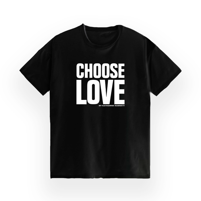 Choose Love Classic Logo Black T-Shirt