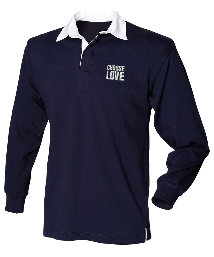 Choose Love Rugby Shirt By Katharine Hamnett