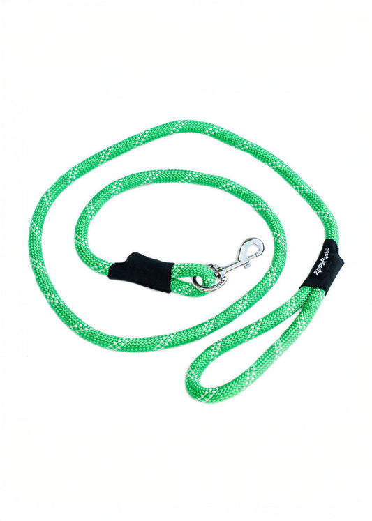 Zippy Paws - Climbers Dog Leash - Green 6 Feet -