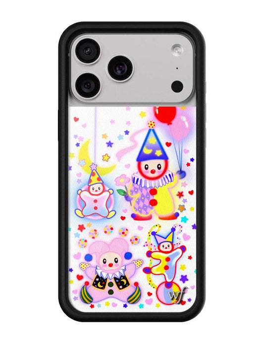 Wildflower iPhone case 17 Pro Max Clown Around Red Cute
