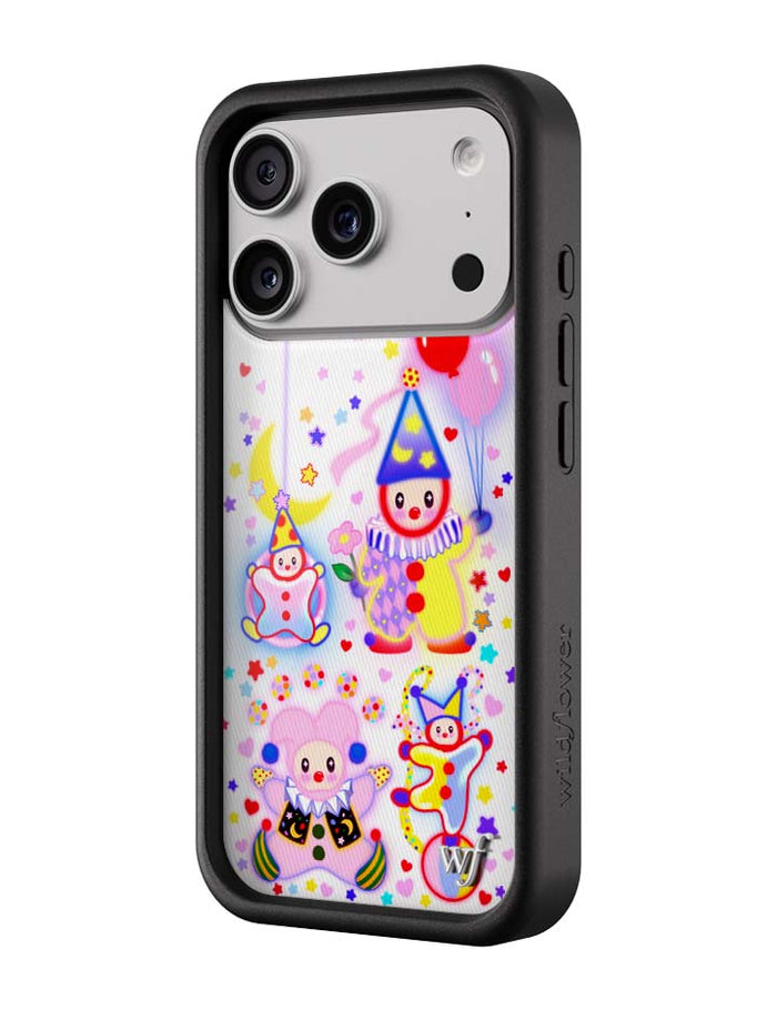 Wildflower iPhone case 17 Pro Clown Around Red Cute