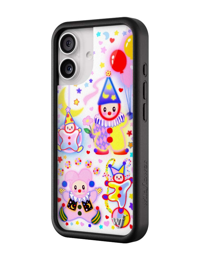 Wildflower iPhone case 17 Clown Around Red Cute