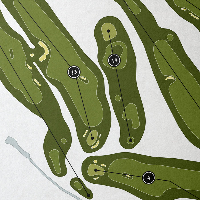 CommonGround Golf Course | Golf Course Map | Close Up