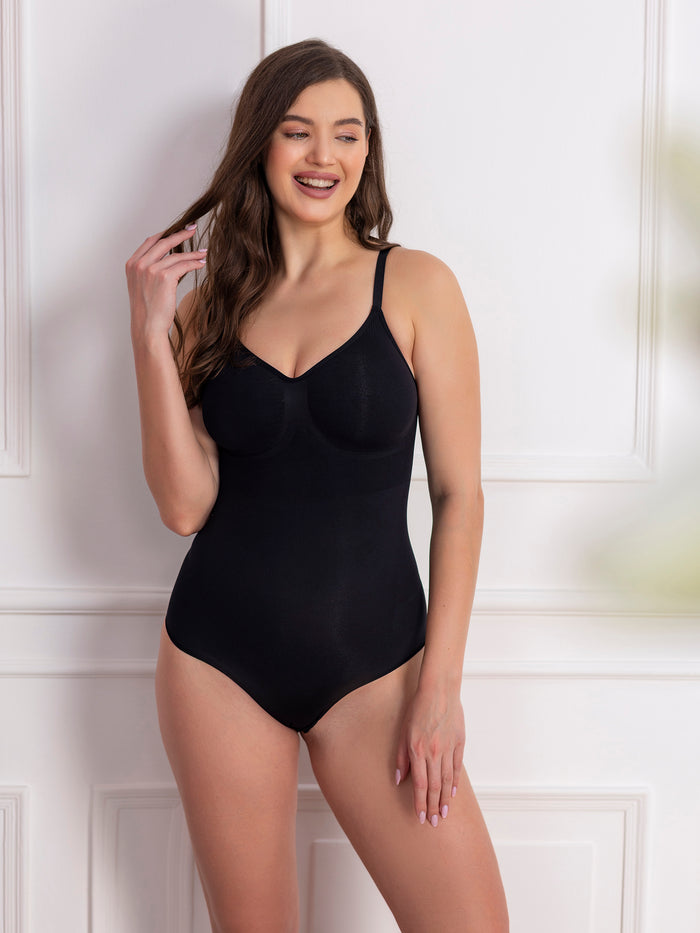 Compression Shapewear Bodysuit with Bikini