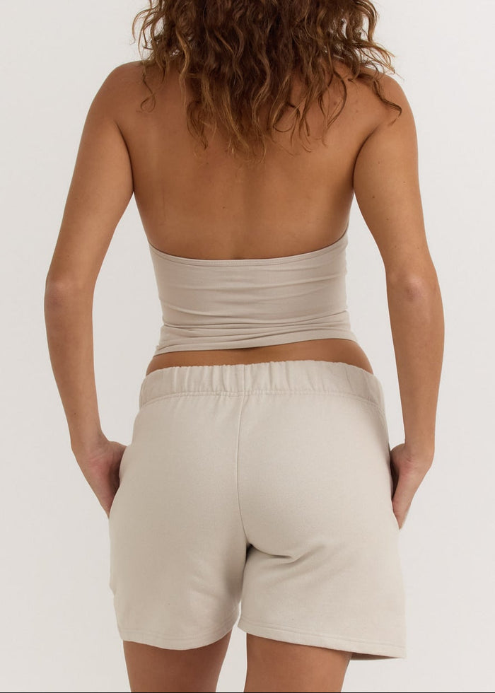Organic Basics - Core Halter Top - Sandstone -