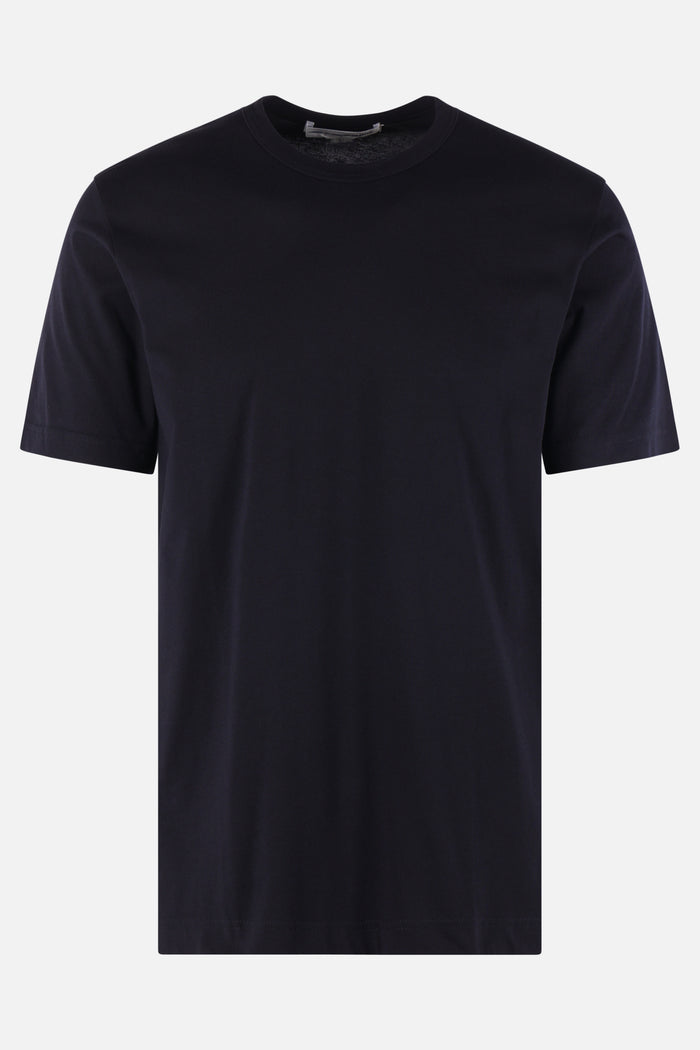 cotton t-shirt with logo print
