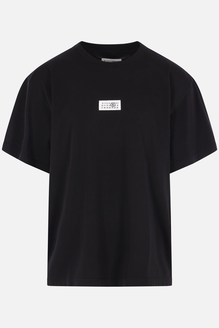 cotton t-shirt with numeric logo patch