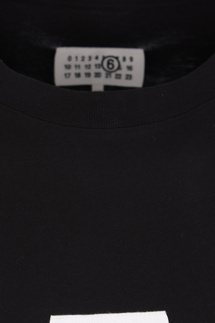 cotton t-shirt with numeric logo patch