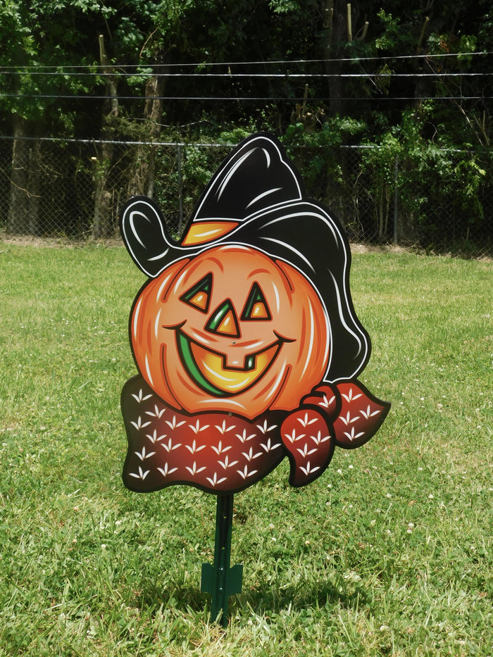 Cowboy hat pumpkin