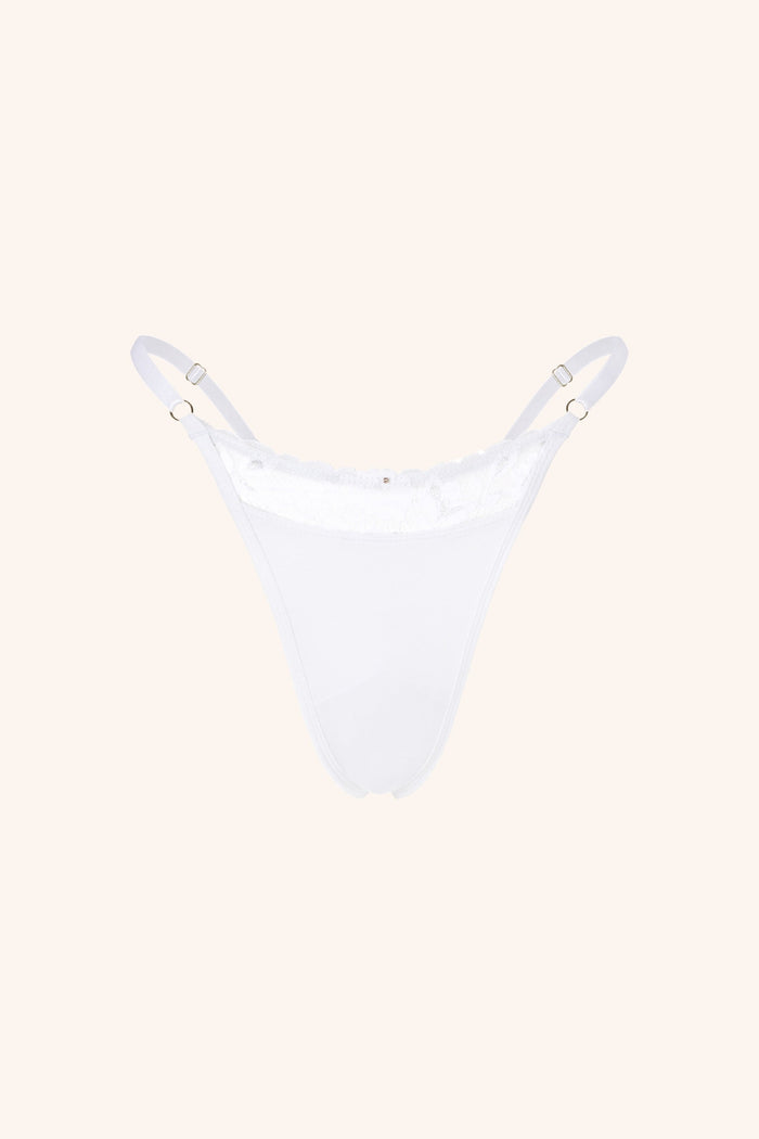 Cozy Modal White / OS Thong