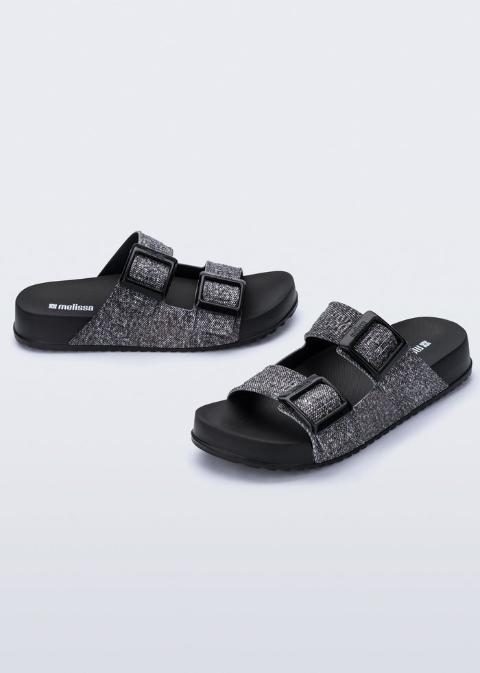 Melissa - Melissa Cozy M Lover Slide Denim - Black Jeans -